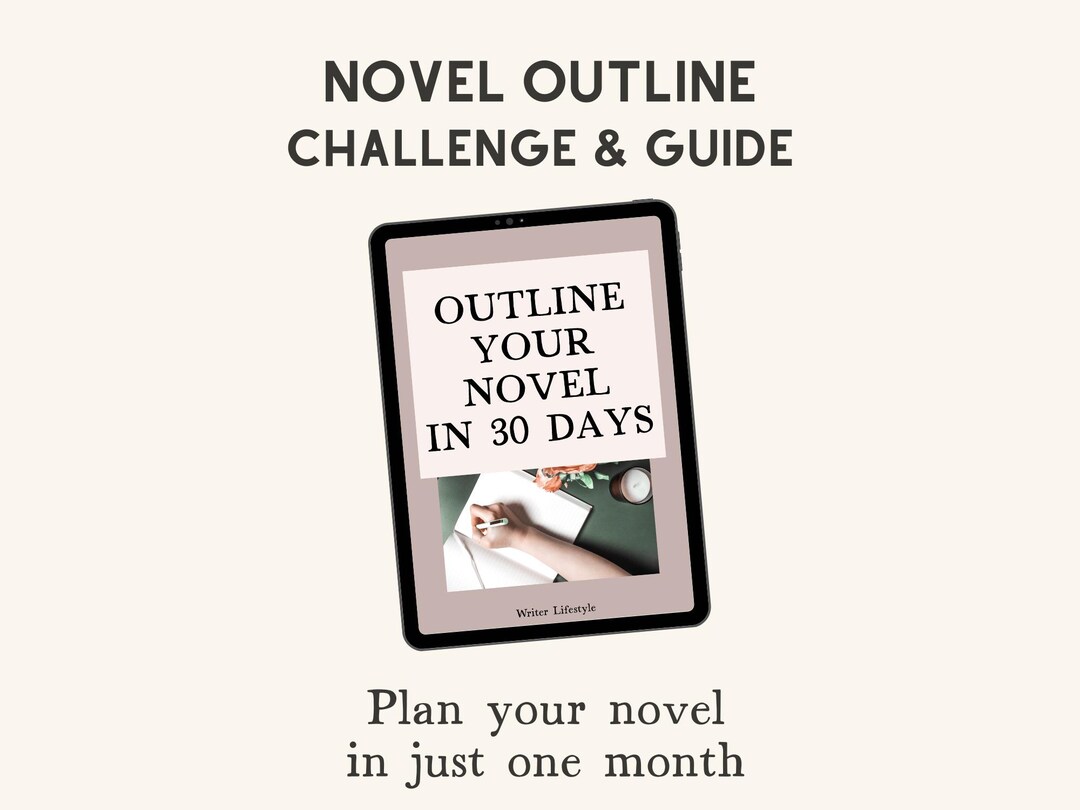 Plot Planning Guide to Outline Your Novel in 30 Days, Creative Writing ...