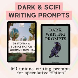 Writing prompts for dystopian and science fiction, Scifi story starters, Dialogue prompts and story ideas for writers