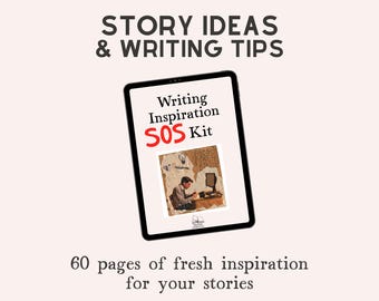 Writing inspiration kit for writers with novel prompts, story ideas and exercises (PDF)