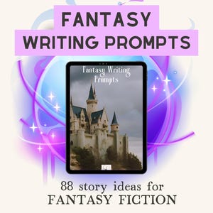 Schrijfprompts voor fantasieën, prompts voor dialogen en verhaalstarters, woordprompts en fantasie-instellingen, schrijfinspiratie