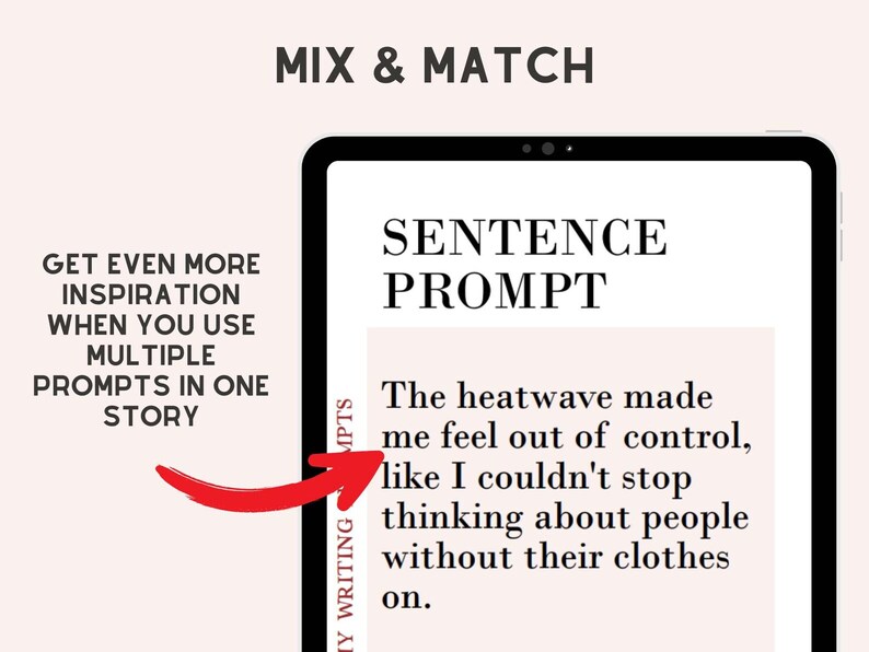 Steamy Romance Writing Prompts for Adult Story Inspiration (PDF Ebook ...