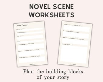 Novel scene planner PDF