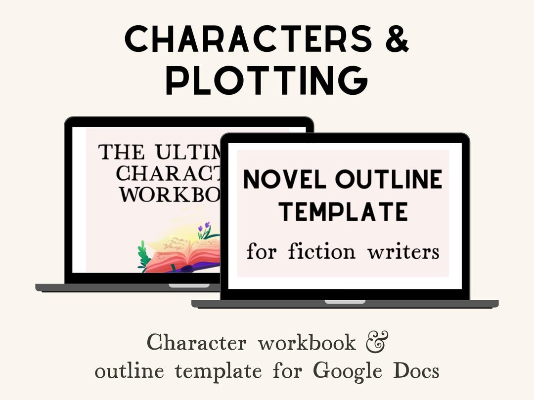 Novel Outline and Character Creation Bundle for Writing a Book (google ...