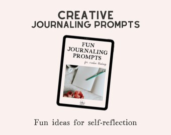 Fun journaling prompts for sef reflection and creativity (PDF)
