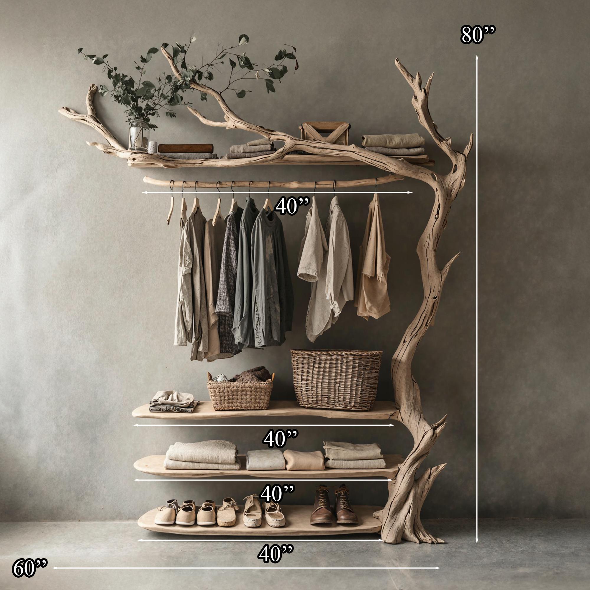 Standing Corner Rack Tree Branch Rustic Coat Hanger Coat Standing Corner Rack Tree Branch Rustic Coat Hanger Coat