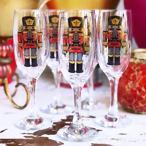 Nutcracker Glasses Etsy