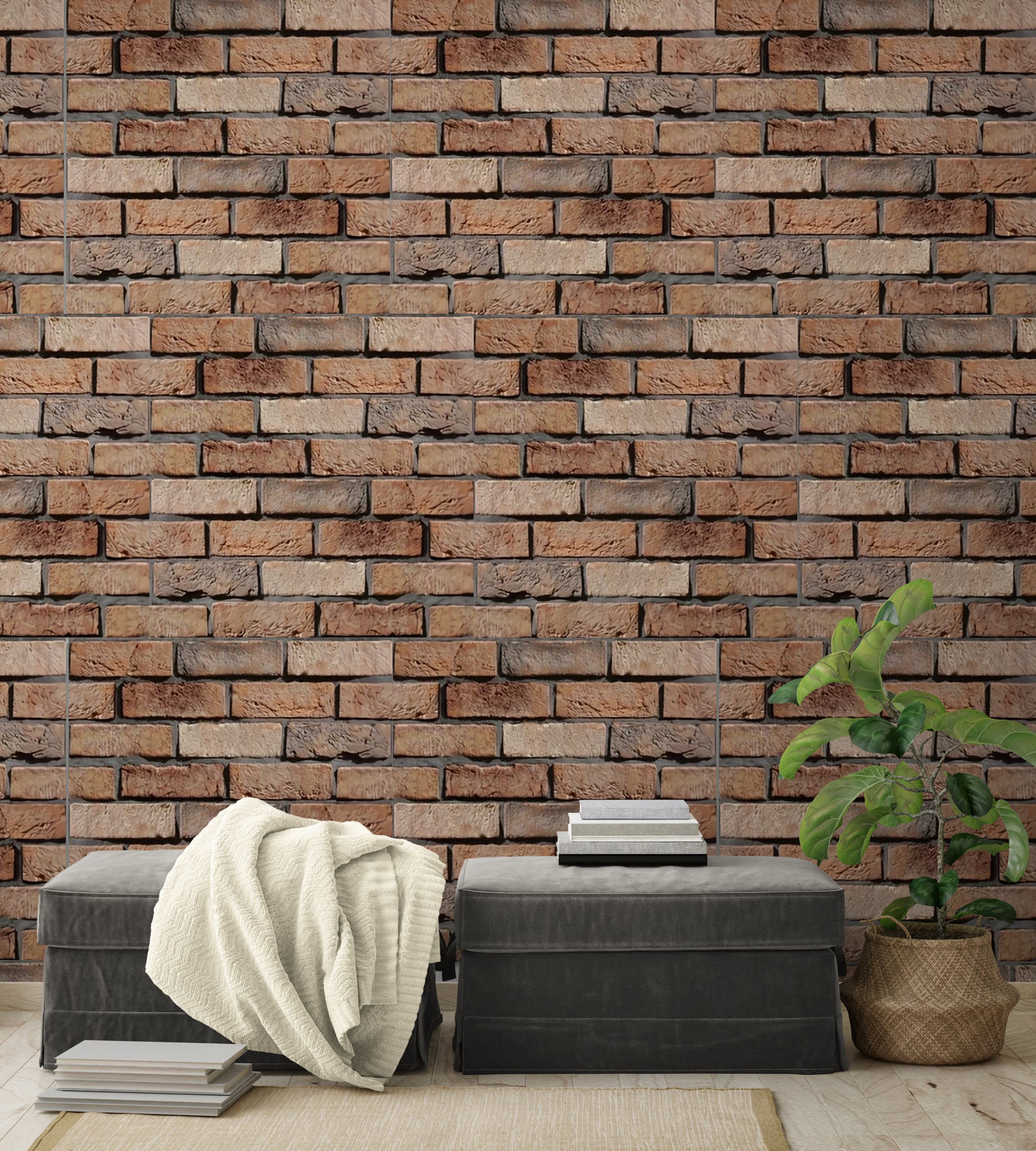 Impression Brick Wall 3D Wall Poster Wallpaper Wall Sticker Home Decor  Stickers Price in India  Buy Impression Brick Wall 3D Wall Poster  Wallpaper Wall Sticker Home Decor Stickers online at Flipkartcom