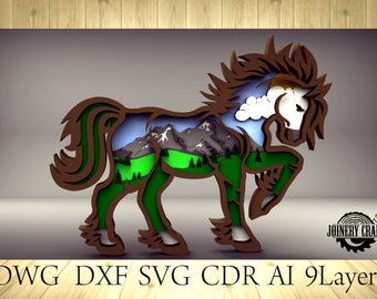 Download Mandala Horse Svg Etsy