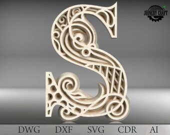 Download Mandala Alphabet Svg Etsy