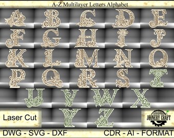 Download Mandala Alphabet Svg Etsy