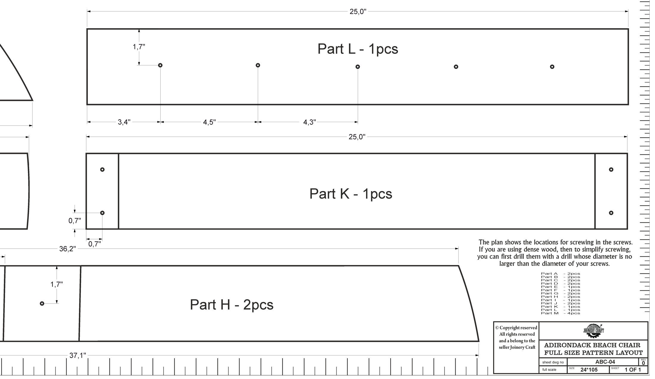 DIY 2x4 Adirondack Chair PlansSimple Plans for a Comfortable | Etsy