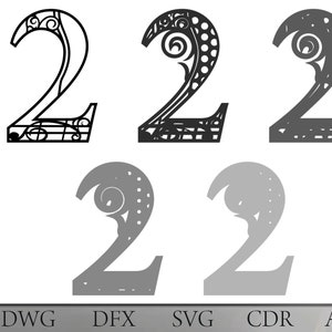 Free Free 283 Layered Mandala Numbers SVG PNG EPS DXF File