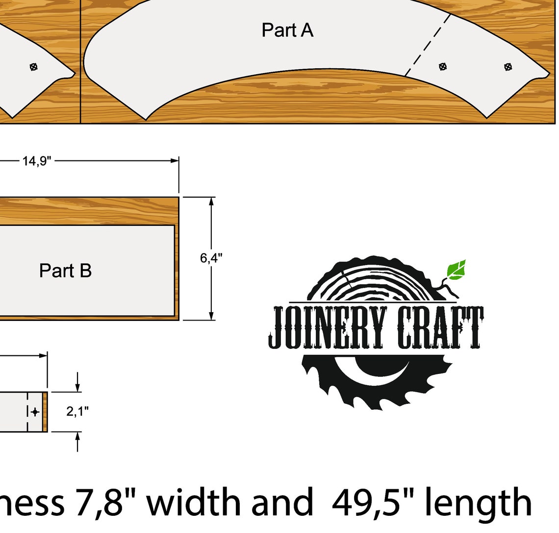 DIY Adirondack Foot Stool Plans PDF format file SVG Dwg Dxf Etsy