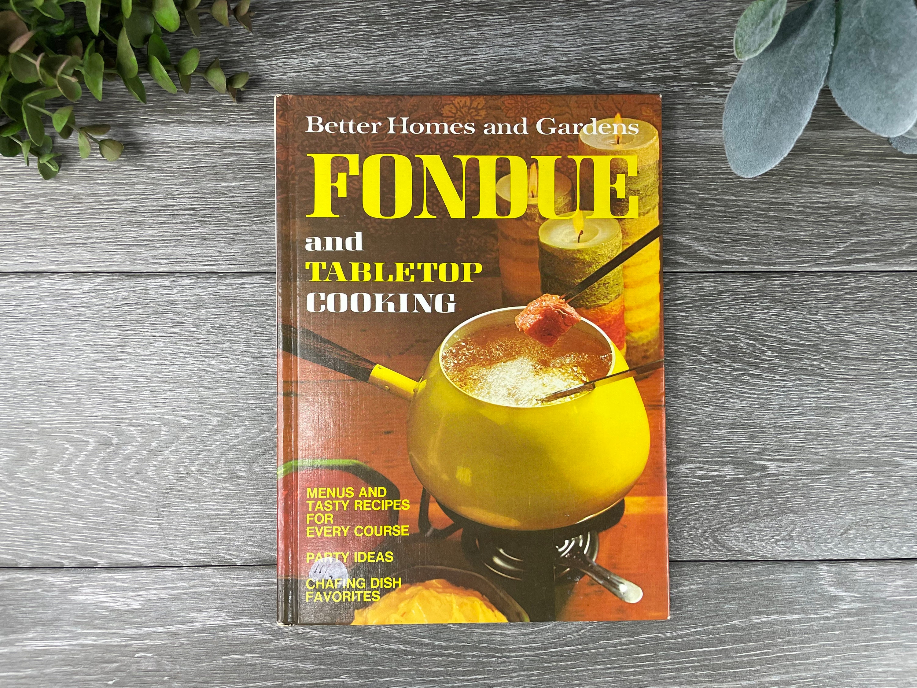 Fondue and Tabletop Cooking Better Homes and Gardens Vintage Etsy