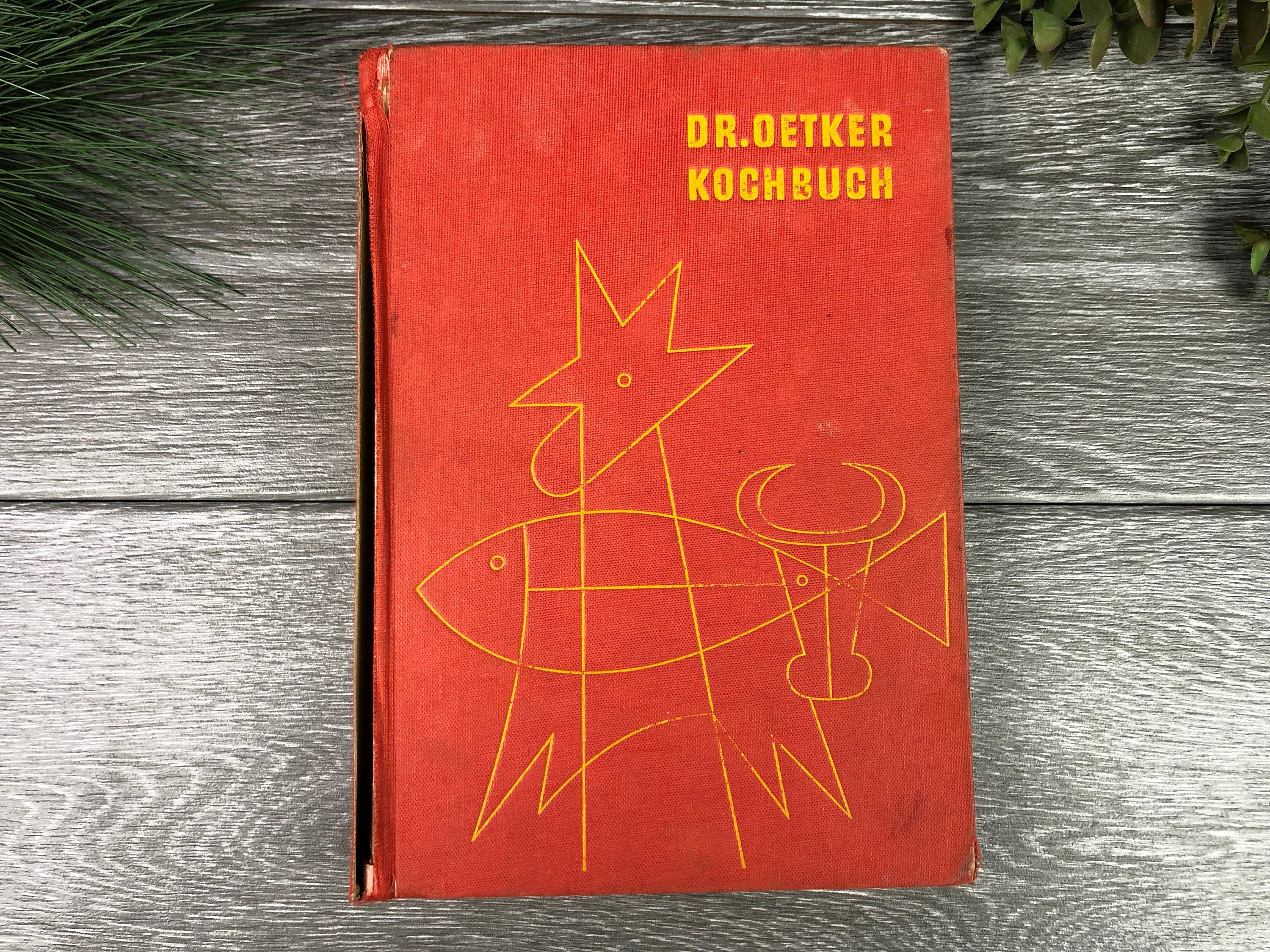 boksen avontuur bereik Buy Dr. Oetker Kochbuch German Language Cookbook Copyright 1962 Online in  India - Etsy