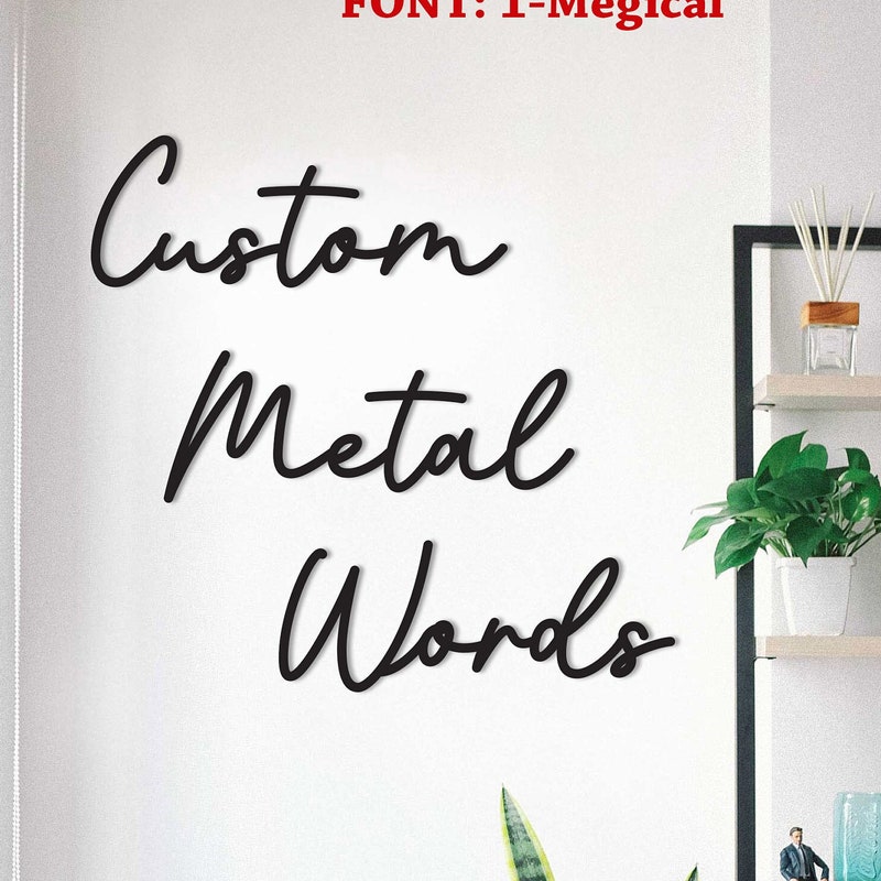 Script Wall Art - Etsy