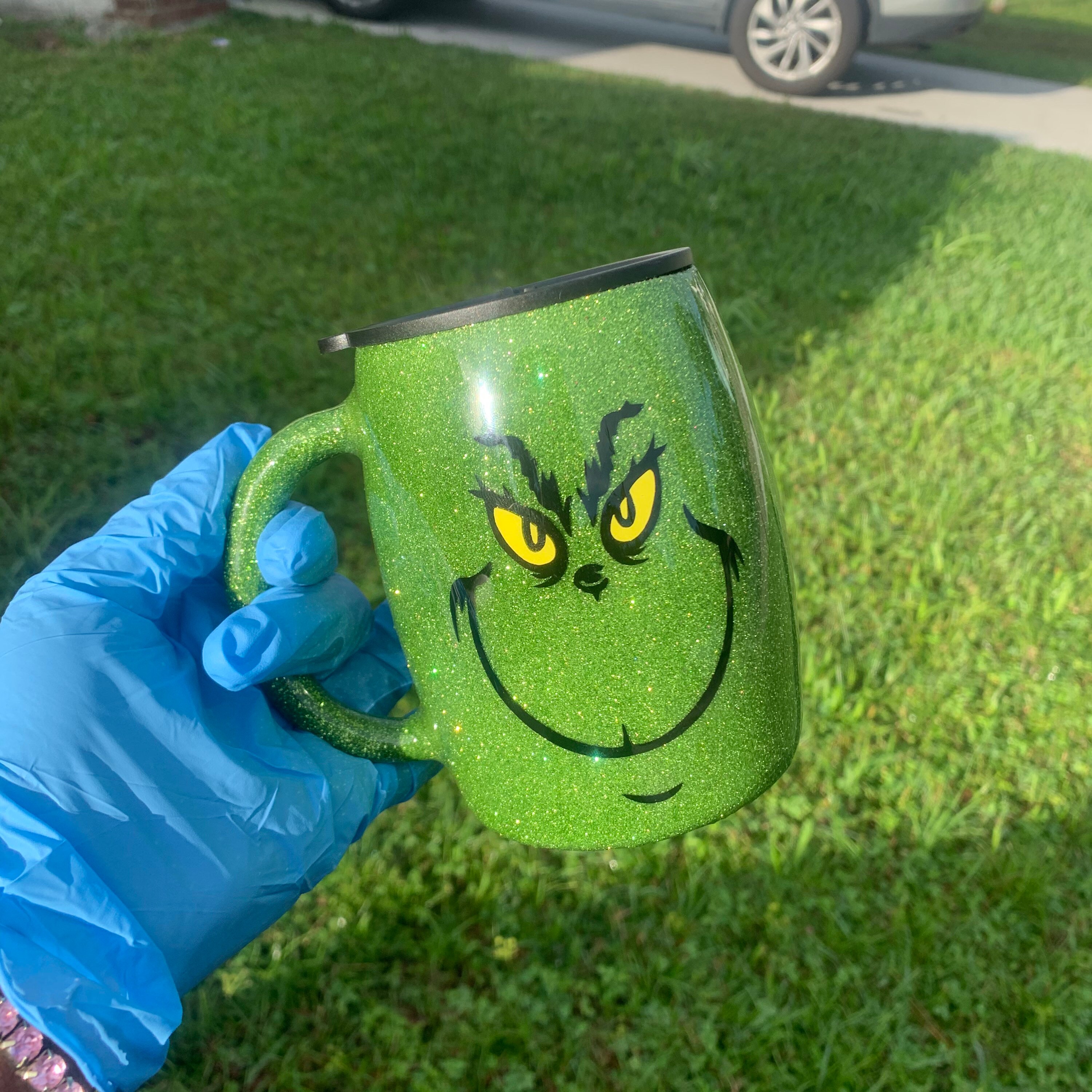 Grinch Christmas Tumbler | Etsy