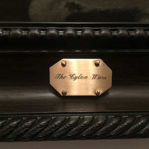 The Cylon Wars&quot; Display Plaque
