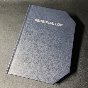 Cut Corner Journal Book - Personal Log Edition