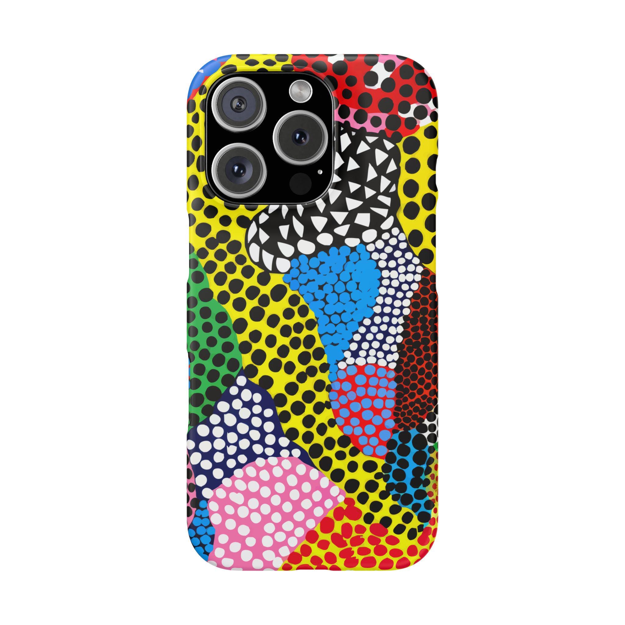 Yayoi Kusama 風 ドット柄 iPhone14 15 16 ケース Amazon.co.jp: 透明 iPhoneケース 草間彌生 携帯ケース パンプキンと