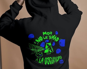 Feid Ferxxo Hoodie Mor No Le Temas A La Oscuridad , Feid merch, Ferxxo merch, feliz cumpleaños ferxxo