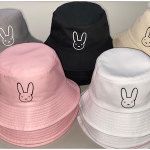 Multicolor Bad Bunny Bucket Hats, Stylish Bad Bunny Reflective Hats, Bad Bunny shirt Merch, Birthday Gift, Concert Fit, Un Verano Sin Ti