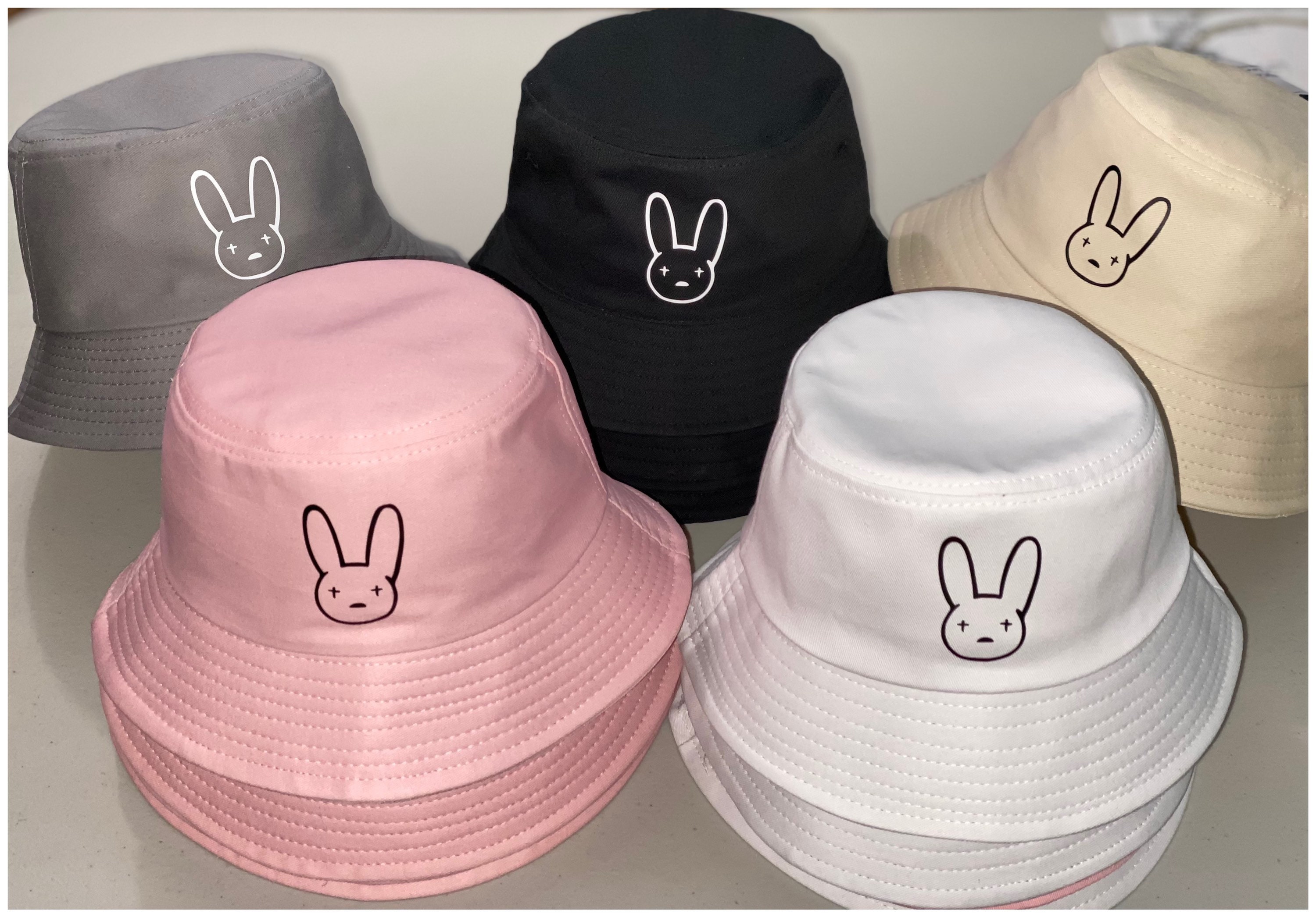 Bad bunny merch bucket hat Clearance