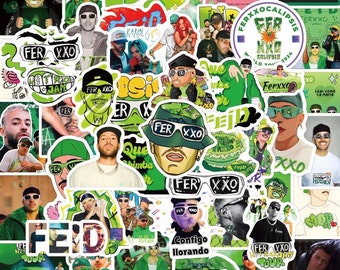 FEID FERXXO Sticker Packs, Ferxxo Merch, Sticker Decals/Hydroflask laptop phone sticker, Ferxxocalipsis tour shirt, Feid birthday party