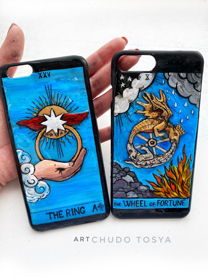 Tarot card iphone case fortune cards case iphone Tarot Art