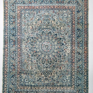 Alfombra de 10 x 13, alfombra persa azul marino de 10 x 13, alfombra persa de gran tamaño, alfombra de área grande, alfombras de 10 x 13, alfombra persa azul, alfombra persa de 10 x 13, antigua