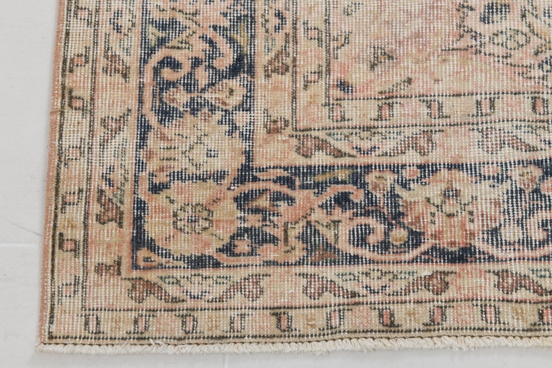 7x10 OVERSİZED VİNTAGE PERSİAN Rug, Oversized Rug, Large Area Rug, 7x10