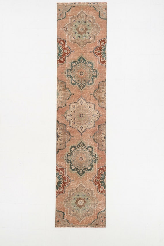 3x12 Rug, 3x12 Long Vintage Persian Runner Rug, 3x12 Persian Runner, Handmade Long Rug, 3x12 Vintage Runner, Kitchen Rug, 3x12 Rug, Antique