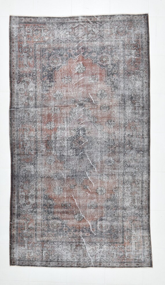 5x8 Turkish Vintage Oushak Area Rug,5x8 Soft Turkish Rug,5x8 Area Rug,5x8 Rug,Turkish Rug,Home Living,Vintage Rug,Turkey Rug,Rug 5x8,