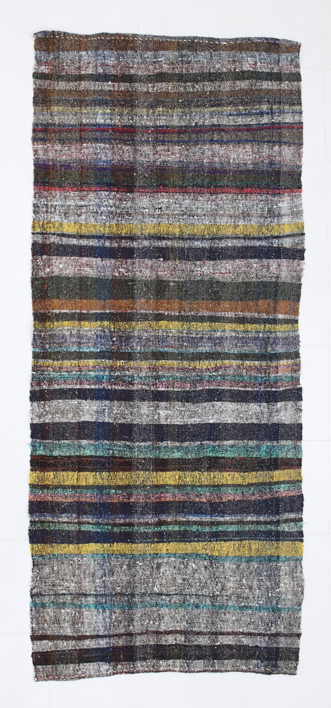 4x9 Runner Rug, 4x9 TURKISH VINTAGE KILIM Rug, 4x9 Kilim Runner, Wool ...