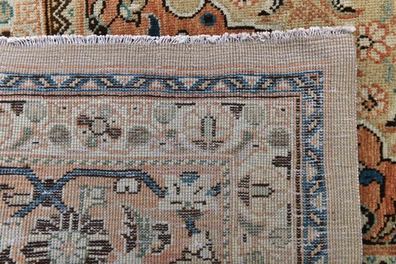 10x14 Vintage Unique Rug, 10x14 Floral Oriental Style Rug, 10x14