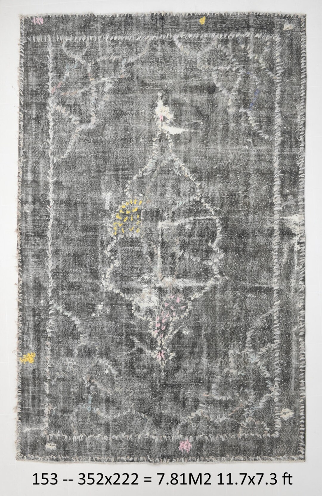 7x12 Rug 7x12 Area Rug, 7x12 TURKISH ORIENTAL VINTAGE Rug, 7x12 Vintage Rug ...
