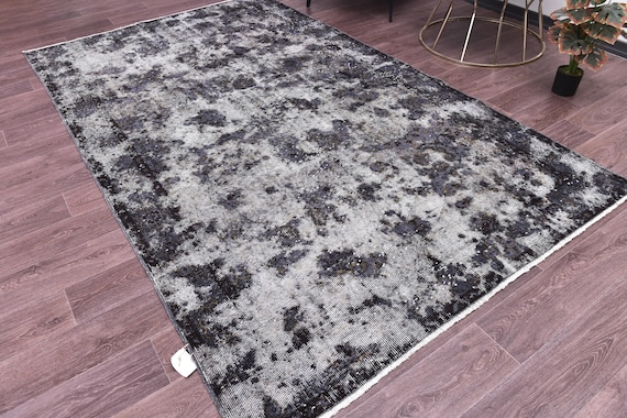 5x9 Vintage Faded Oriental Rug, 5x9 Contemporary Area Rug, Bohemian Home Decor, 5x9 Traditional Design, Farmhouse Style Rug, 5x9 Rug