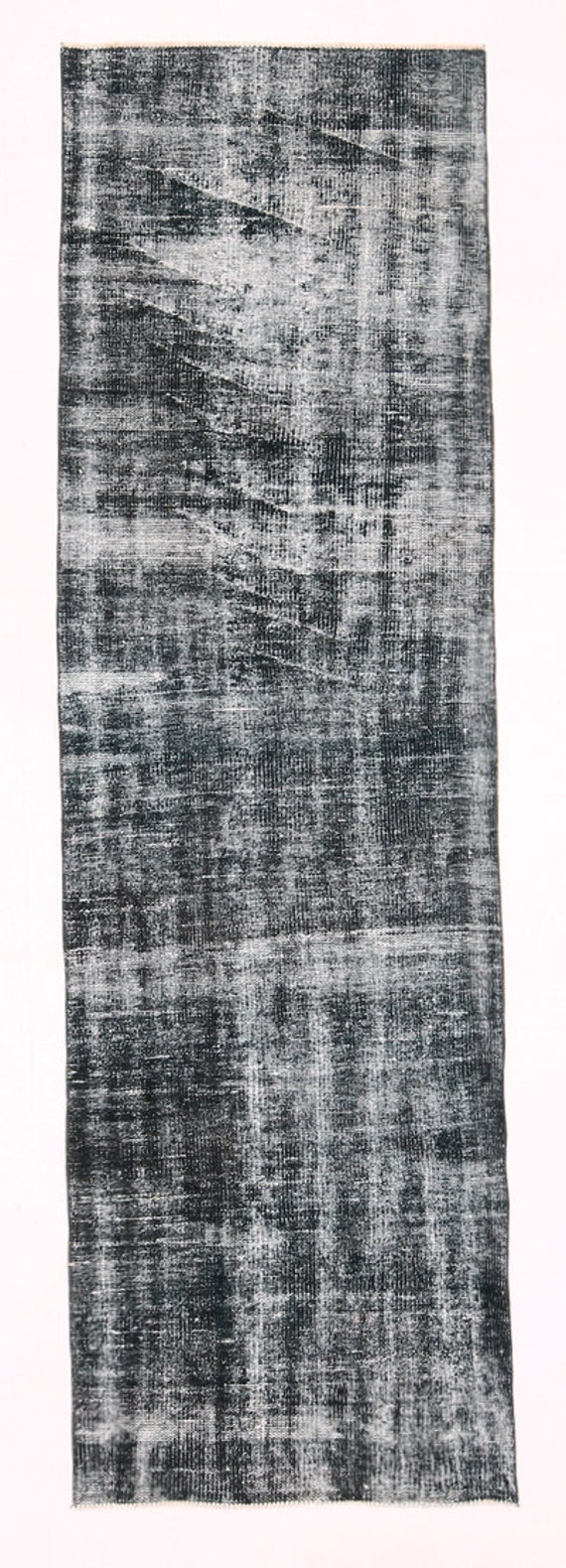 2x8 Turkish Vintage Oushak Runner Rug, Handmade Distressed Turkey Rug, 2x8 Runner Rug, Shabby Chic Decor, Narrow Stair Hallway Bedroom Rugs