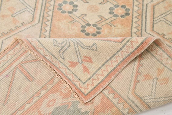 3x9 Runner Rug 3x9 Turkish Runner 3x9 Wool Handmade Oushak 3x9 Runner Rug Oriental Style 3x9 Vintage Runner Rugs For Hallway Kitchen 56s