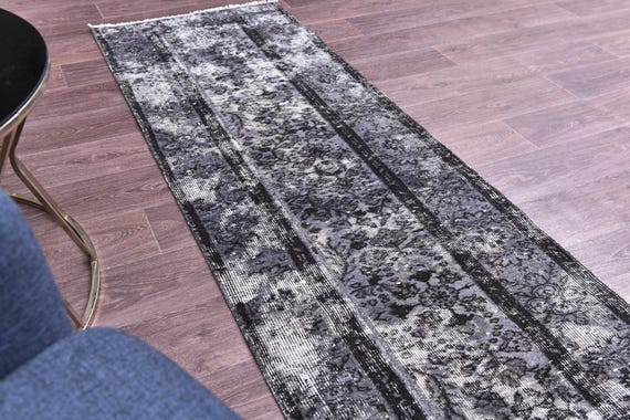 2x8 Vintage Runner Rug, Neutral Runner Rug, Handmade Home Decor, 2x8 Turkish Runner, 2x8 Area Rug, Hallway Rug, Faded Runner Rug
