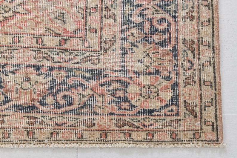 7x10 OVERSİZED VİNTAGE PERSİAN Rug, Oversized Rug, Large Area Rug, 7x10