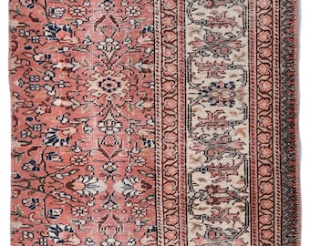 2x5 Runner Rug, 2x5 TURKISH VINTAGE RUNNER Rug, 2x5, Vintage Runner, Handmade Wool Turkish Oushak, 2x5 Rugs, Vintage Runner 2x5, Anatolian