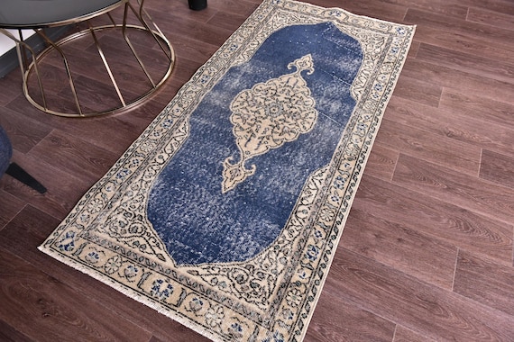 3x6 Turkish Small Accent Rug, Pink, Olive Green Color, 3x6 Medallion Style, Handmade Wool Rug, 3x6 Oushak Rug, Oriental Rug 3x6 Area Rug