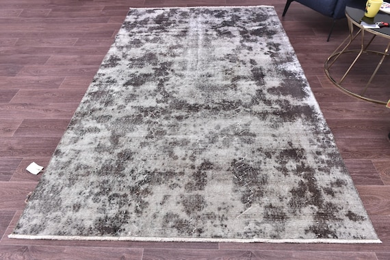 5x9 Vintage Distressed Rug, 5x9 Contemporary Area Rug, Bohemian Home Decor, 5x9 Traditional Design, Farmhouse Style Rug, 5x9 Rug