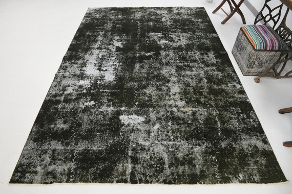 7x10 Rugs, Distressed Vintage Rug, 7x10 Vintage Rug, 7x10 TURKİSH VINTAGE RUG, Handmade Wool Rug, 7x10 Turkish Rug, Oversize Rug, Large Rugs