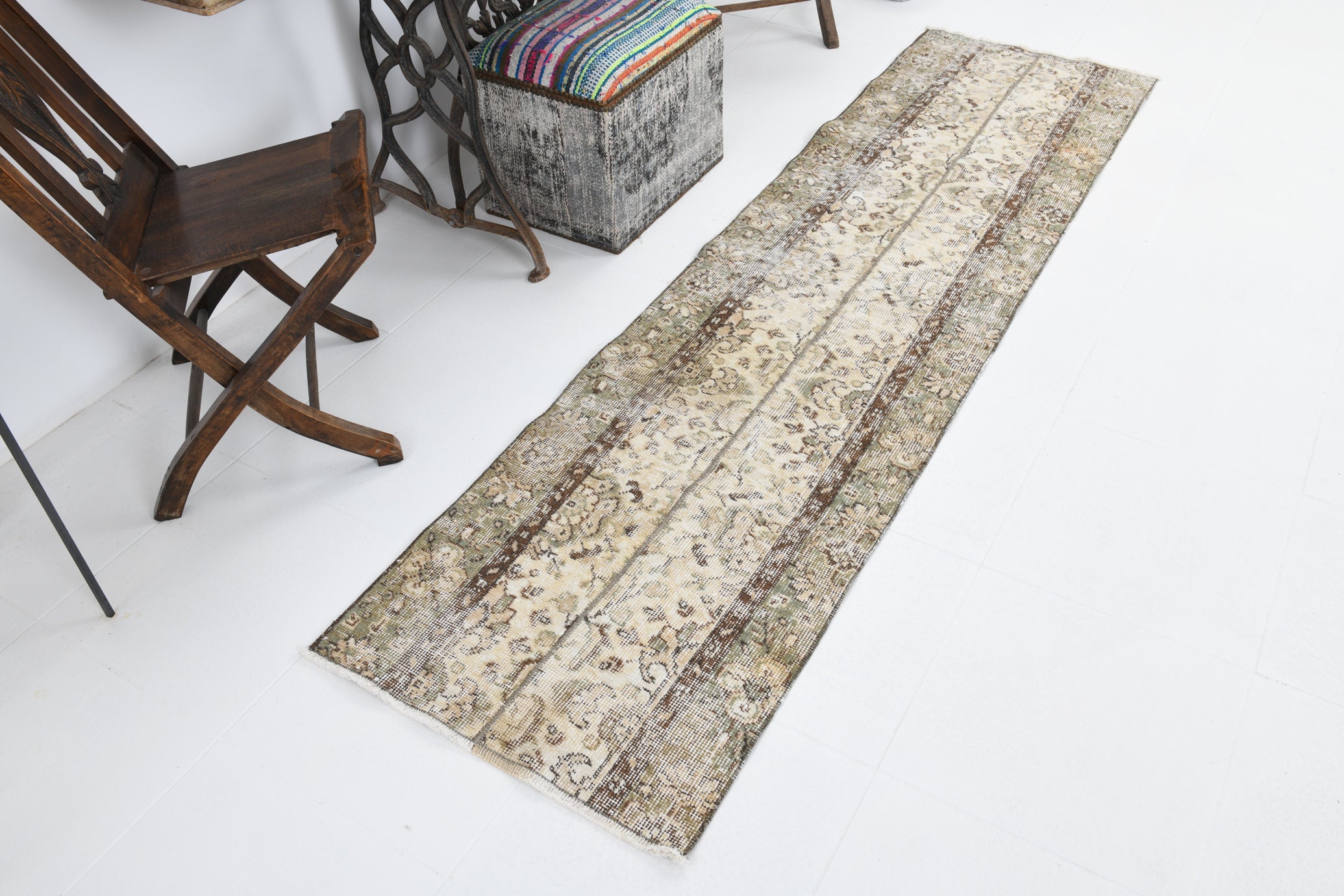 2x8 TURKISH VINTAGE RUNNER Rug 2x8 Runner Rug Turkish Etsy