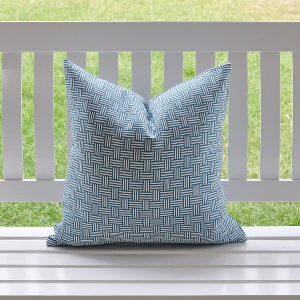 Geometric, Check, Small Scale, Cushion Covers, Outdoor Pillows, Urban, Modern Outdoor Pillows