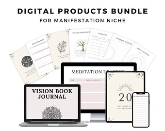 Done for you Digital Products for Manifestation Niche Master Resell Rights MRR Private Label Rights DFY Online Business