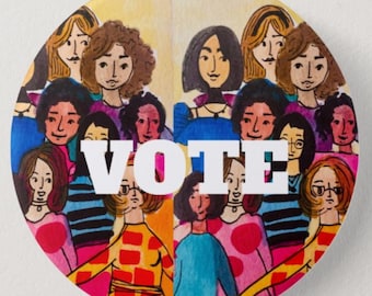 Botones de votación de Elle