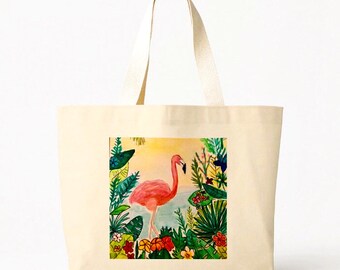 Bolso de mano Flora, la fabulosa flamenco